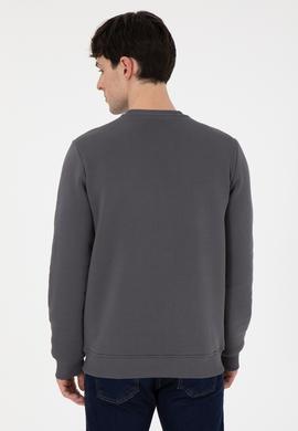 Erkek Antrasit Sweatshirt - 50292596015