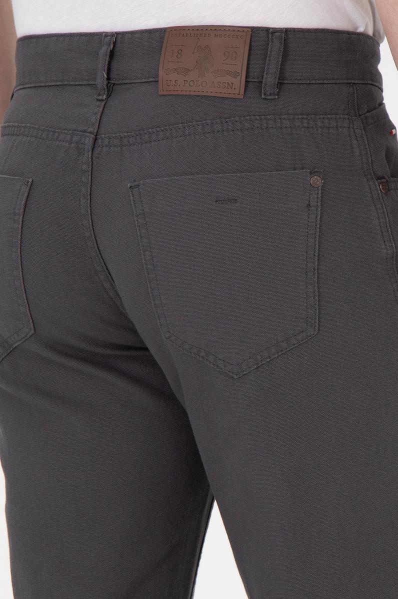 Erkek Antrasit Kanvas Pantolon