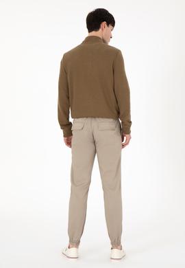 Erkek Açık Haki Kanvas Pantolon - 50291174043