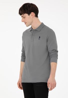 Erkek Gri Basic Sweatshirt - 50289062226