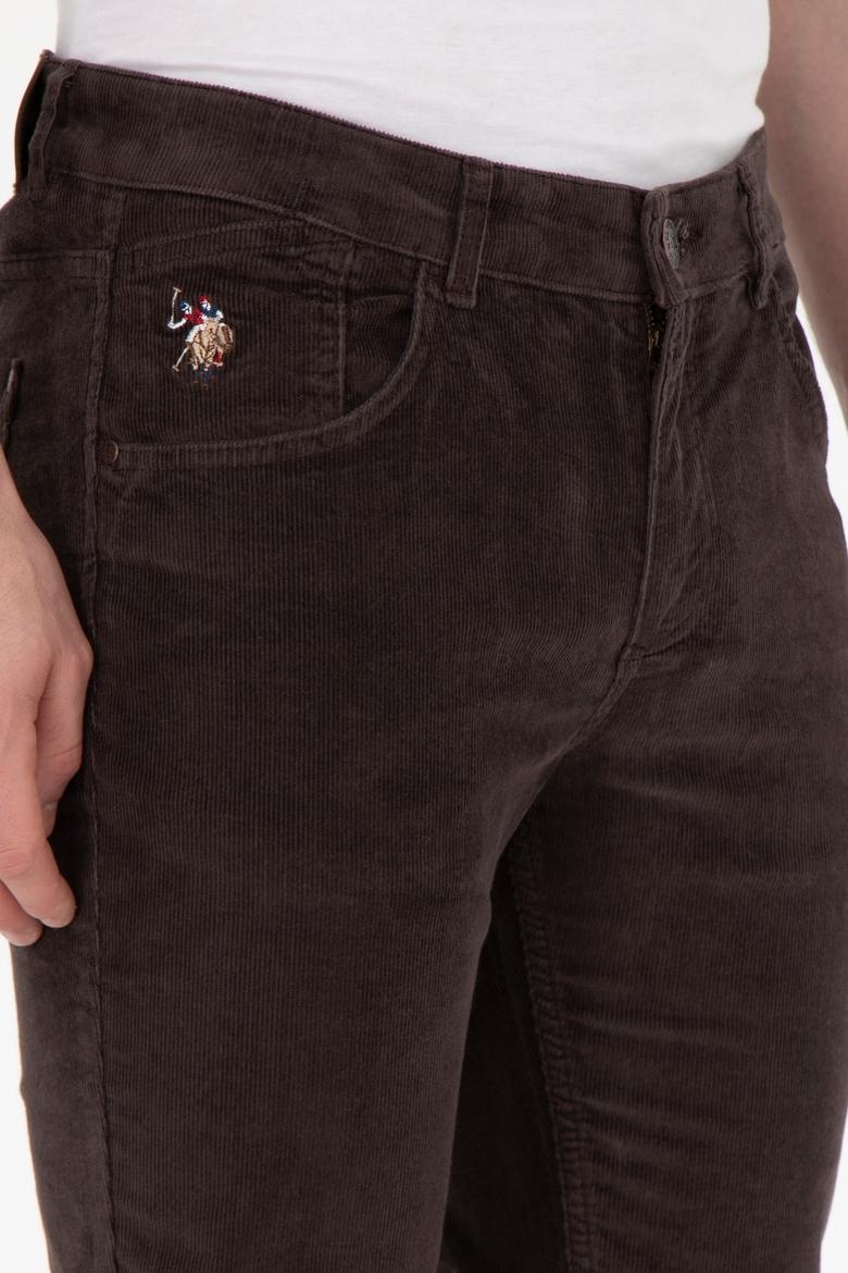 Erkek Kahverengi Kanvas Pantolon - 50291190044