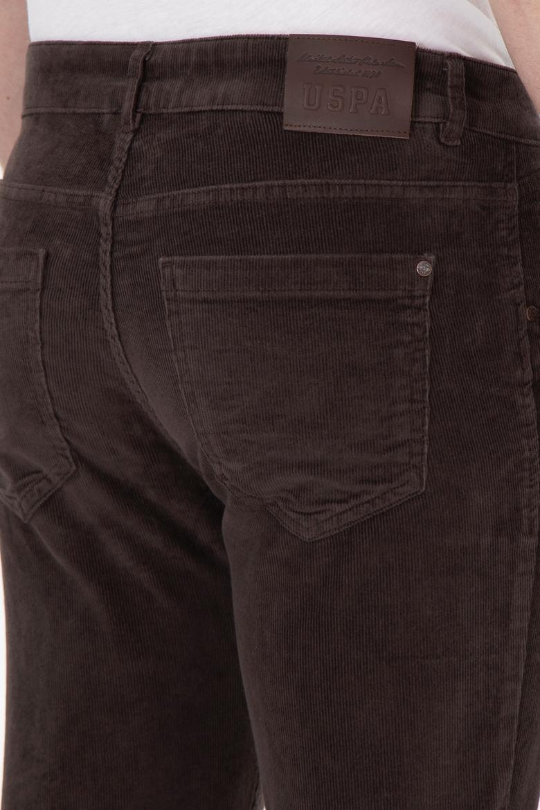 Erkek Kahverengi Kanvas Pantolon - 50291190044