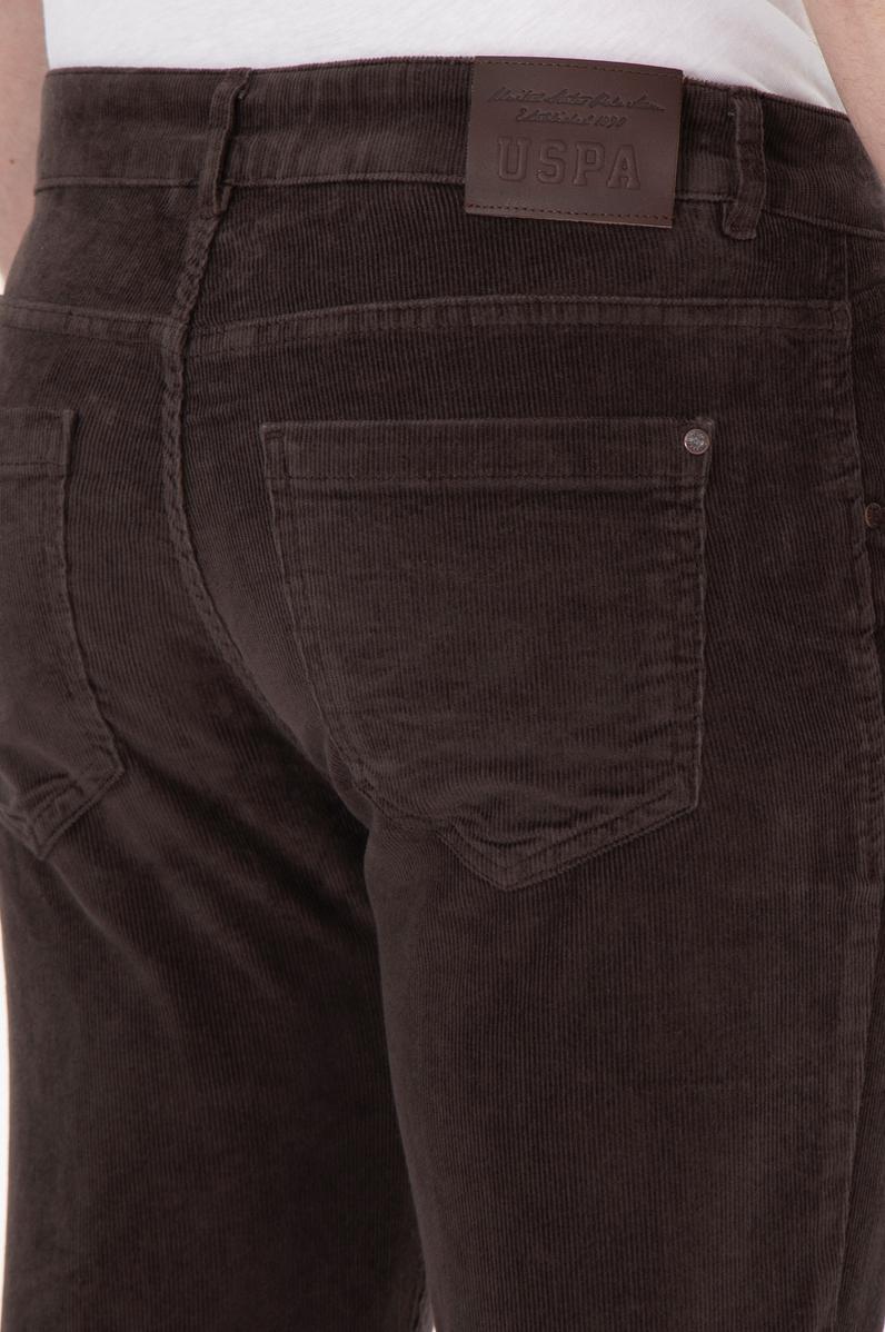 Erkek Kahverengi Kanvas Pantolon