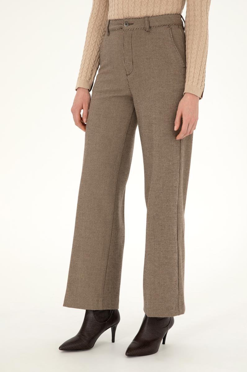 Kadın Kahverengi Kanvas Pantolon