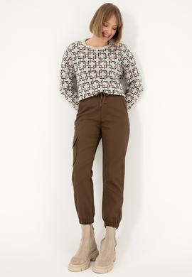 Kadın Coconut Kanvas Pantolon - 50292748023