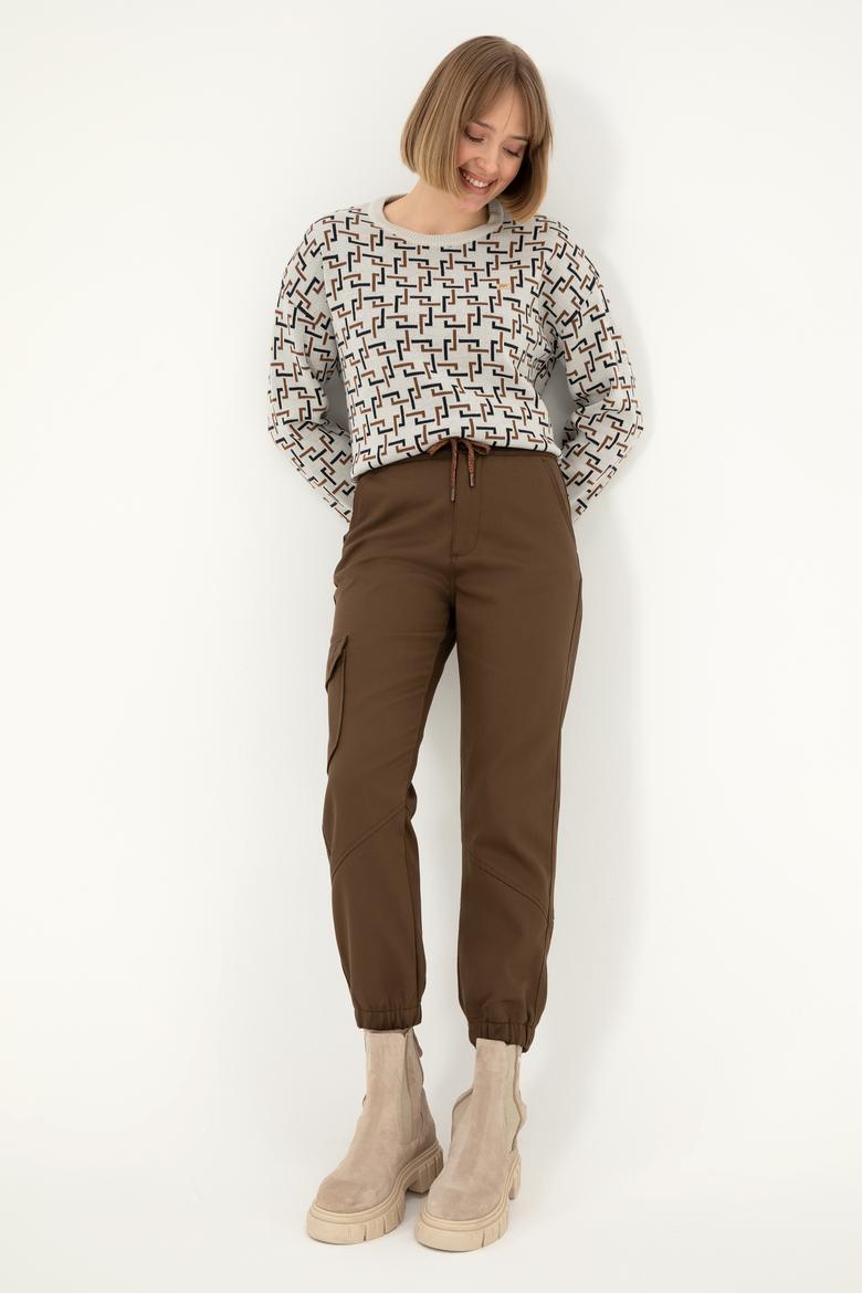 Kadın Coconut Kanvas Pantolon