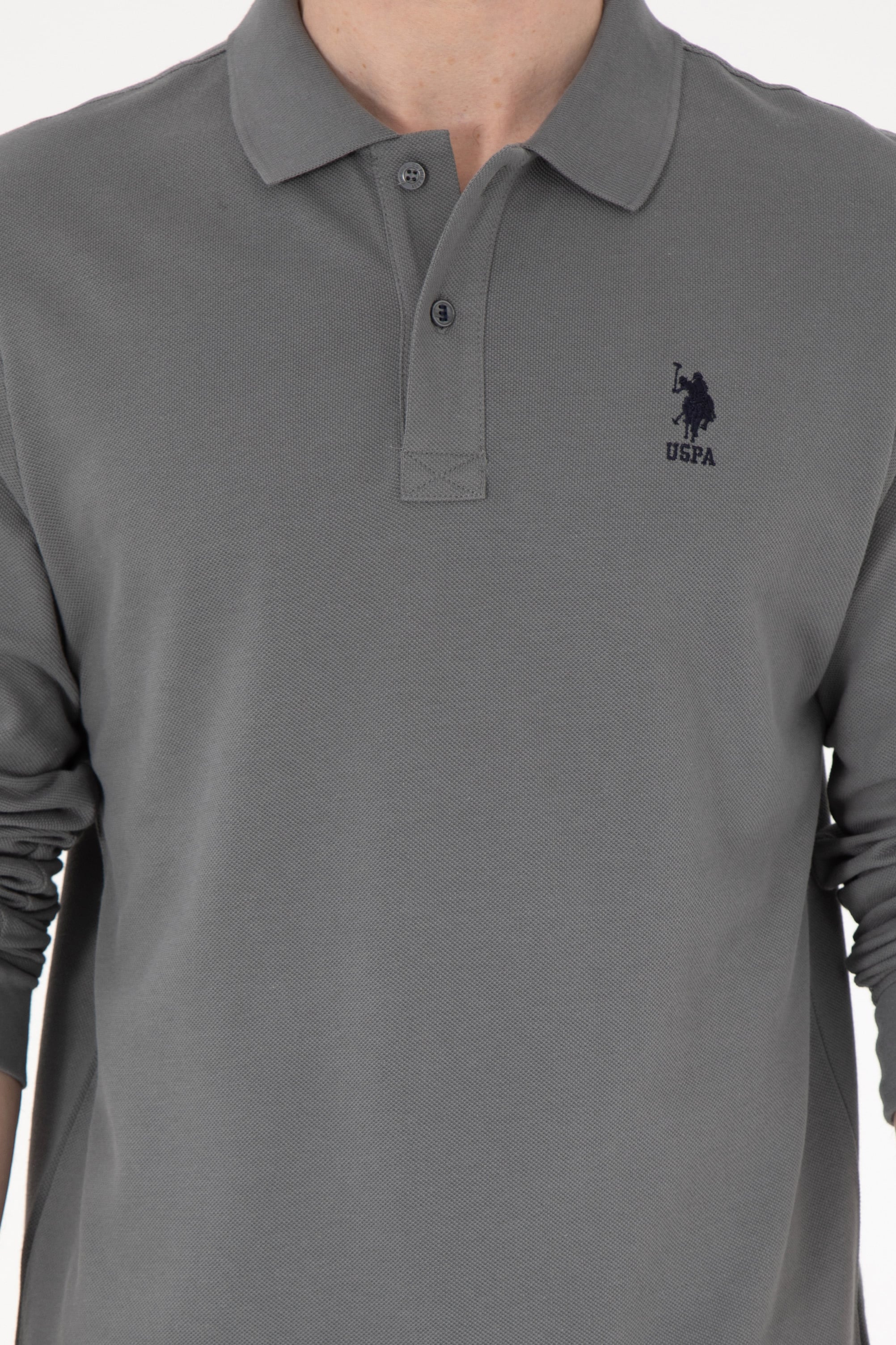 Erkek Gri Basic Sweatshirt