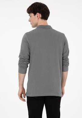 Erkek Gri Basic Sweatshirt - 50289062226