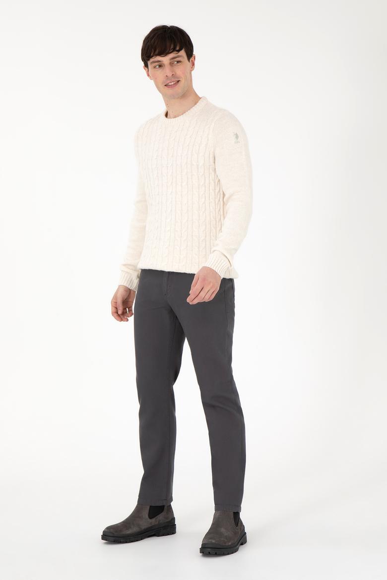 Erkek Antrasit Kanvas Pantolon - 50291178263