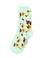 Kadın Su Yeşili 2'li Soket Çorap