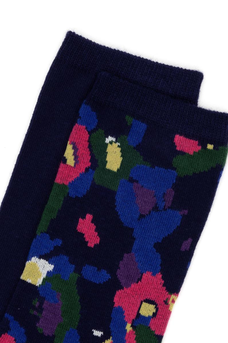 Kadın Lacivert 2'li Soket Çorap