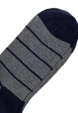 Kadın Gri Melanj 2'li Soket Çorap - 50295762003
