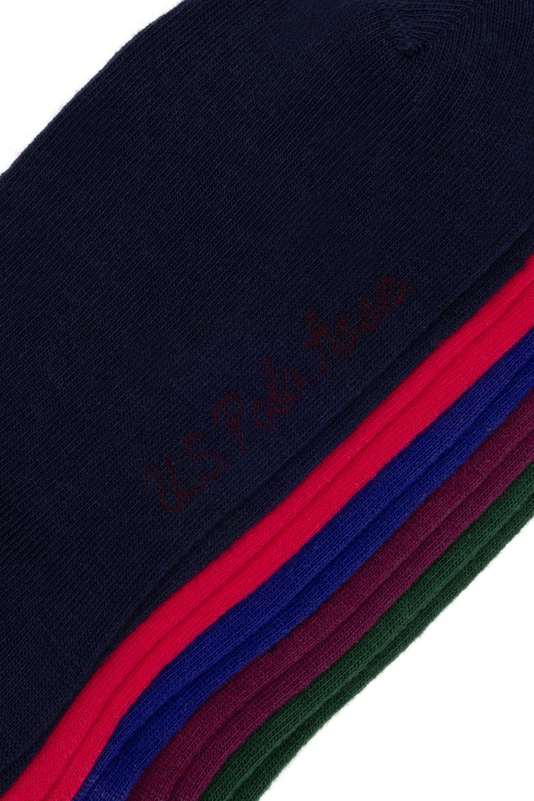 Kadın Çok Renkli 5'li Patik Çorap - 50295771002