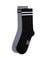 Kadın Siyah Gri 2'li Soket Çorap