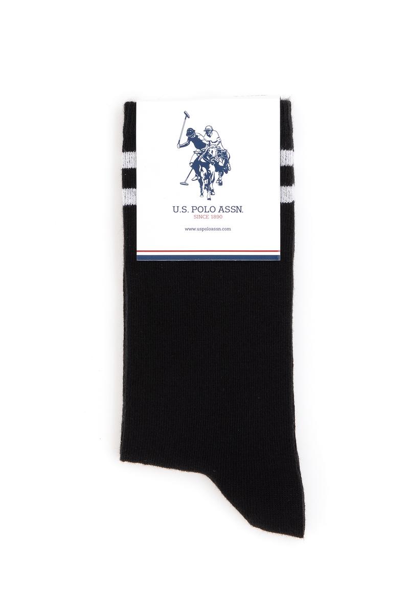 Kadın Siyah Gri 2'li Soket Çorap