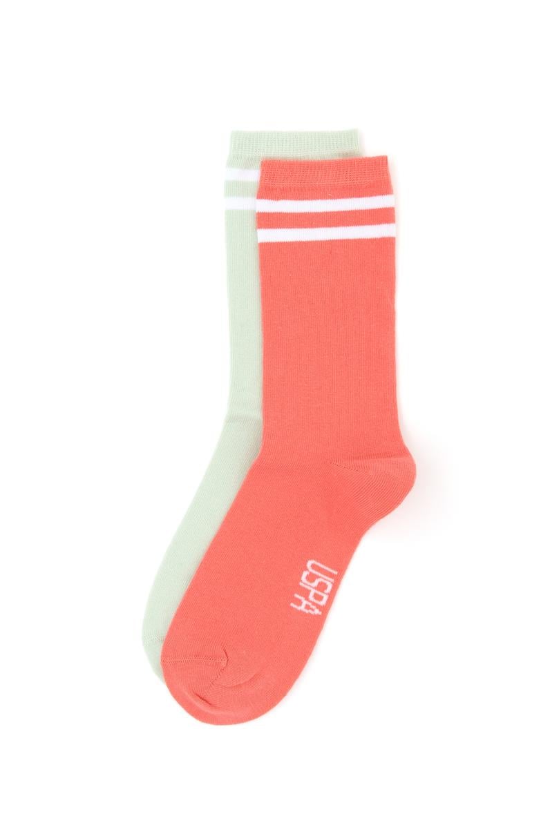 Kadın Somon Nil 2'li Soket Çorap