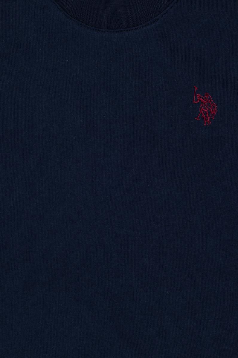 Erkek Çocuk Lacivert Basic Bisiklet Yaka Sweatshirt