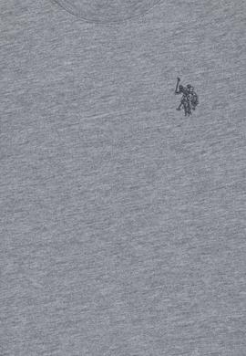 Erkek Çocuk Gri Melanj Basic Bisiklet Yaka Sweatshirt - 50297435080