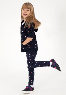 Kız Çocuk Lacivert Tayt - 50298468011