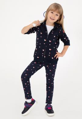 Kız Çocuk Lacivert Tayt - 50298468011