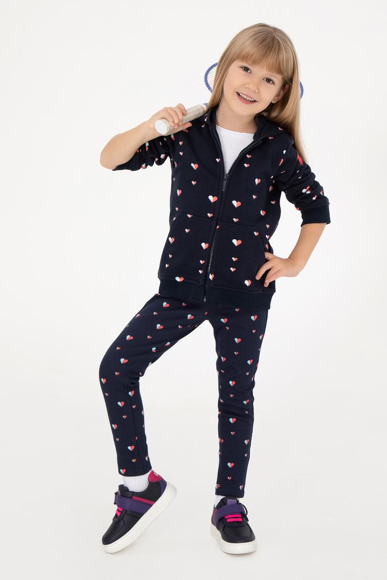 Kız Çocuk Lacivert Tayt