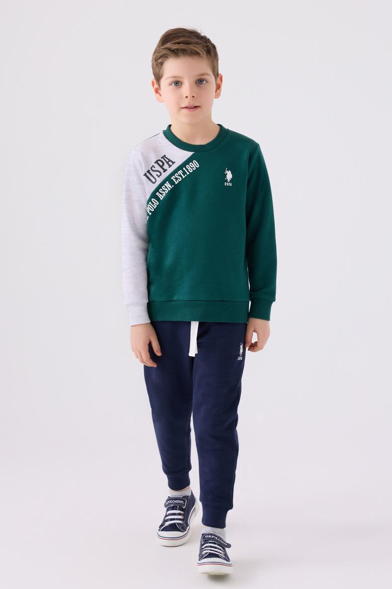 Erkek Çocuk Koyu Yeşil Pijama Takımı - 50299488005