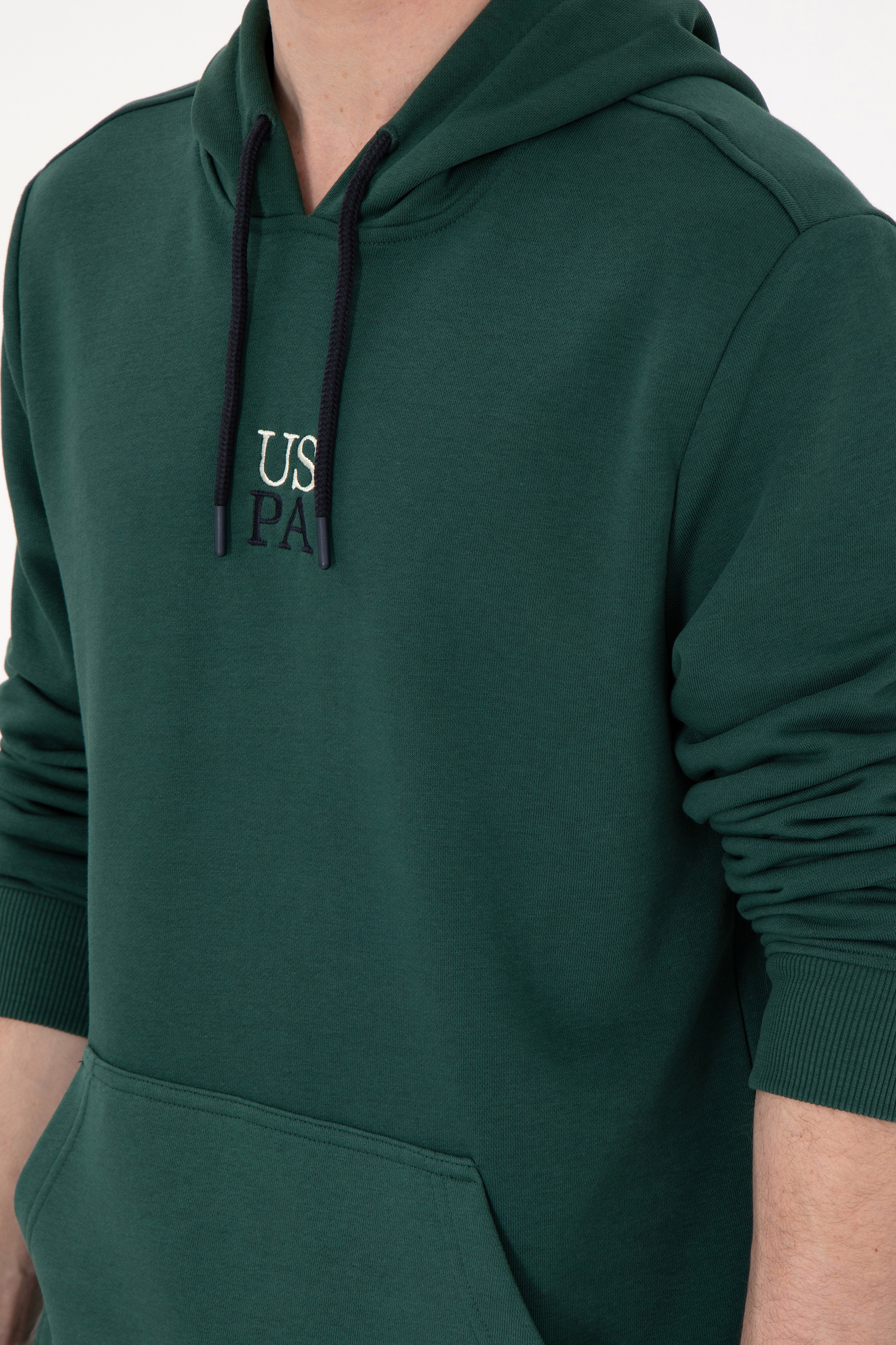 Erkek Koyu Yeşil Sweatshirt - Image 7
