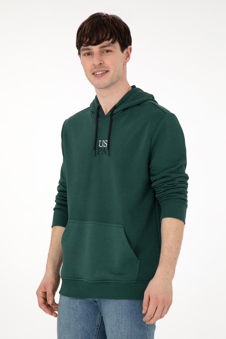 Erkek Koyu Yeşil Sweatshirt - 50290064026