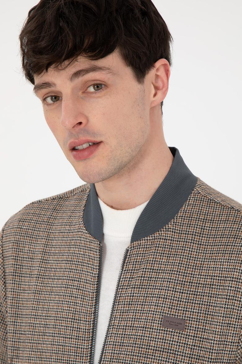 Erkek Antrasit Örme Hırka - 50290589009