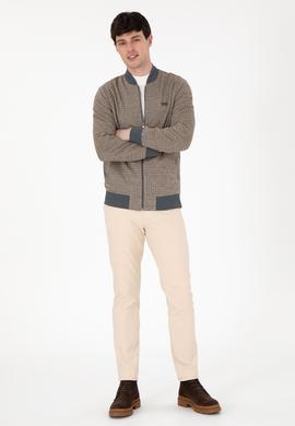 Erkek Antrasit Örme Hırka - 50290589009