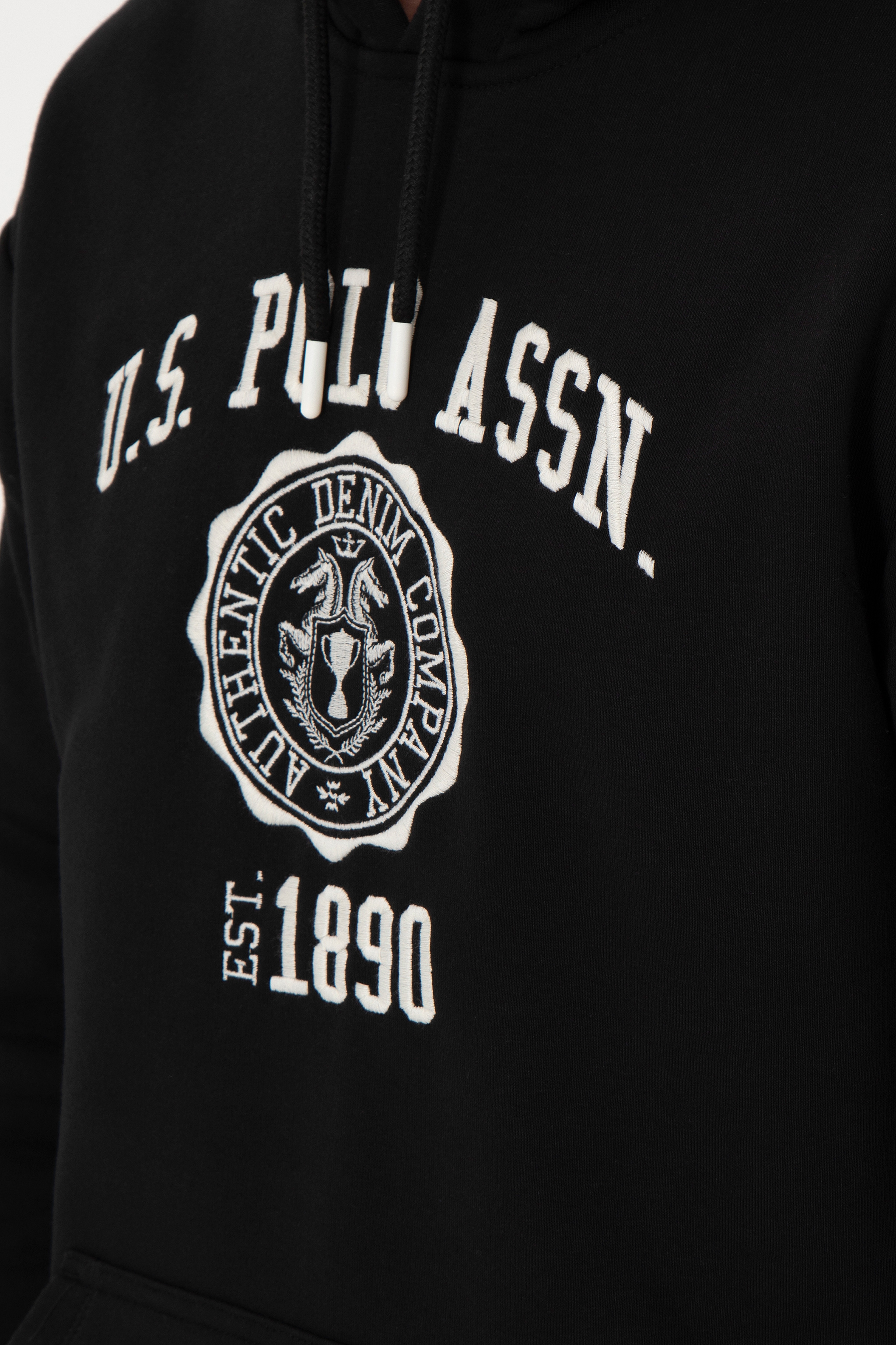 Erkek Siyah Sweatshirt - Image 7