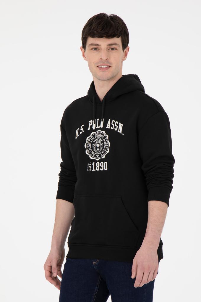 Erkek Siyah Sweatshirt