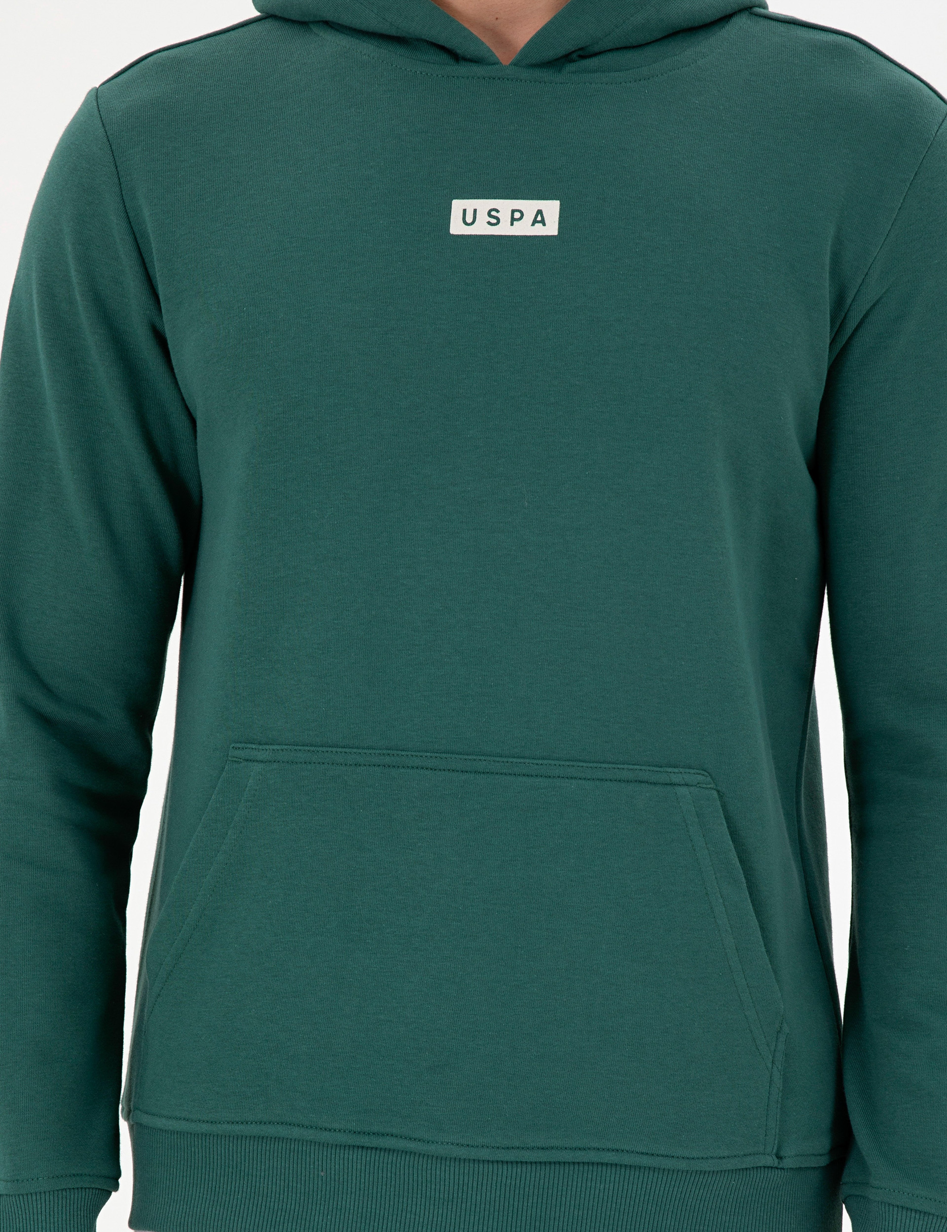 Erkek Koyu Yeşil Sweatshirt - Image 6