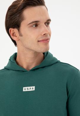 Erkek Koyu Yeşil Sweatshirt - 50293359043