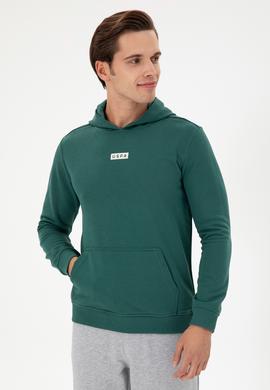 Erkek Koyu Yeşil Sweatshirt - 50293359043