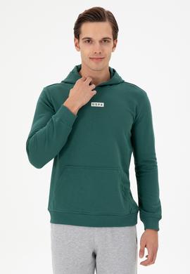 Erkek Koyu Yeşil Sweatshirt - 50293359043