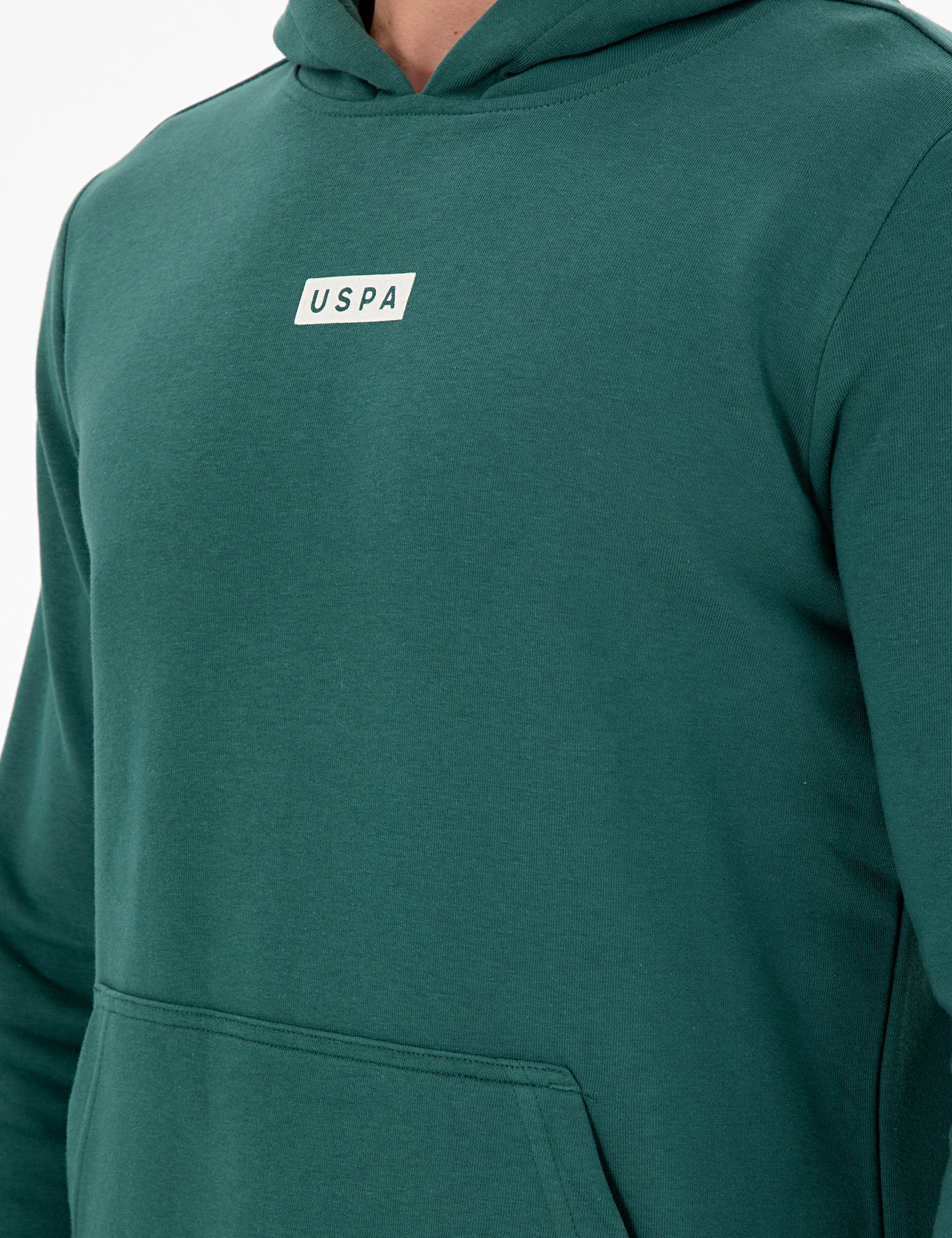 Erkek Koyu Yeşil Sweatshirt - Image 7