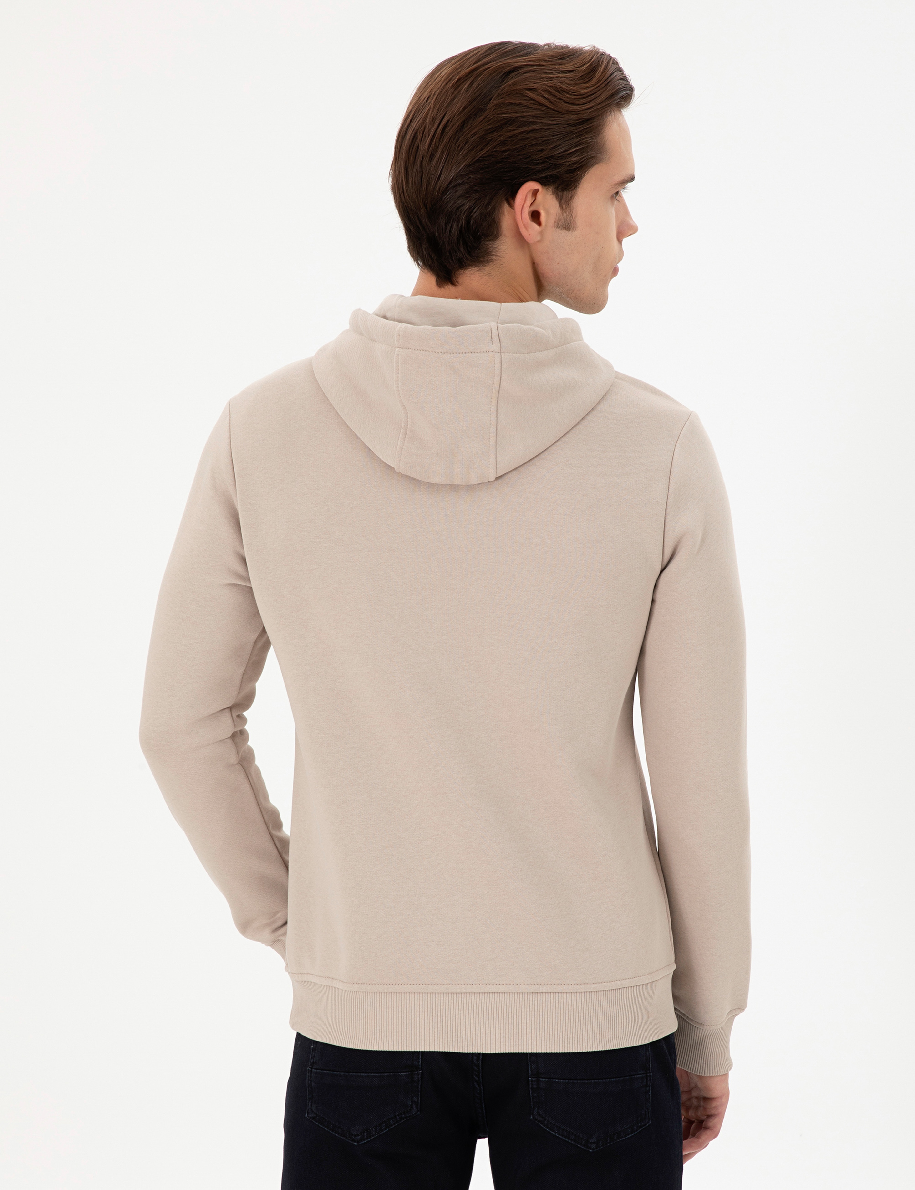 Erkek Taş Sweatshirt - Image 5