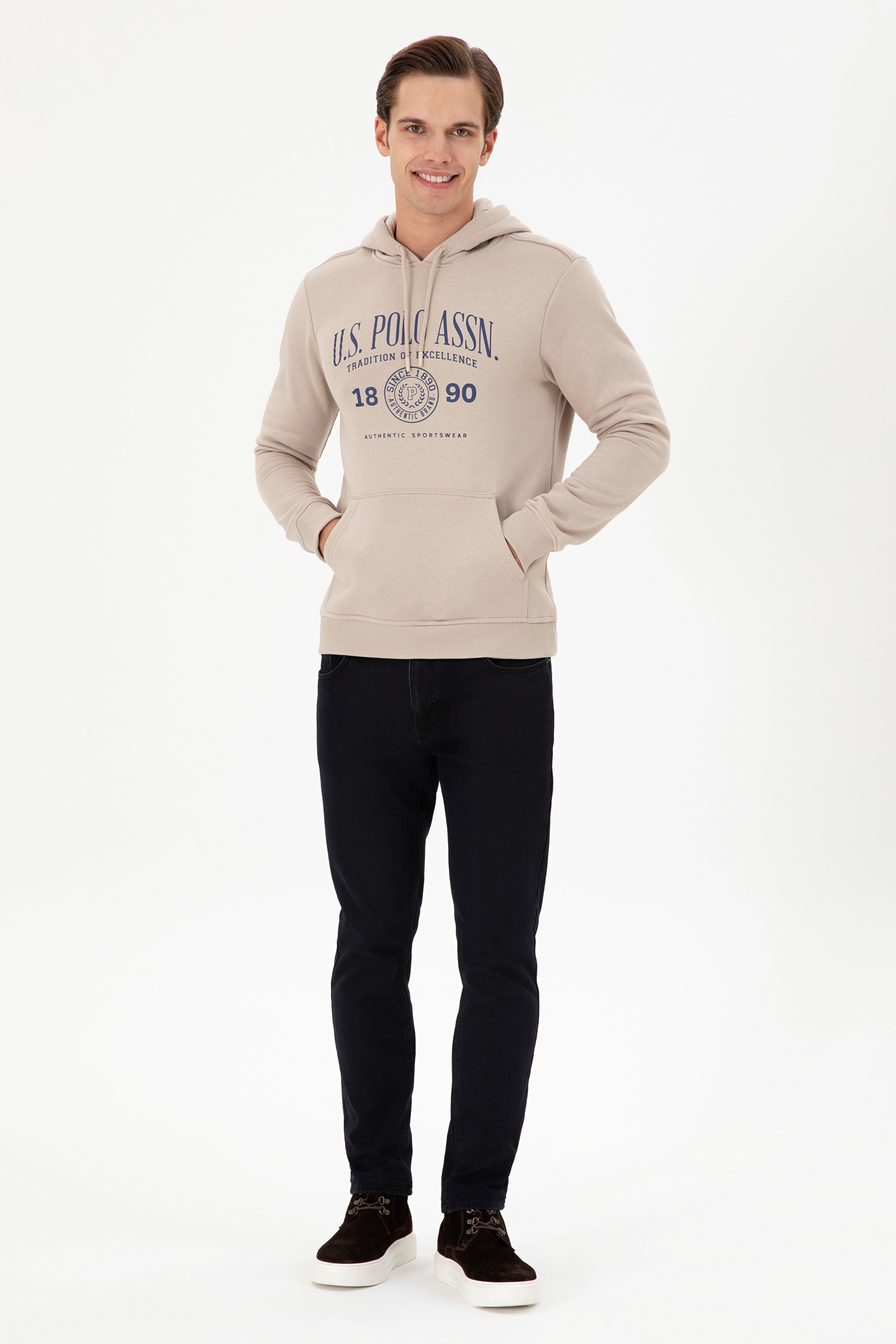 Erkek Taş Sweatshirt