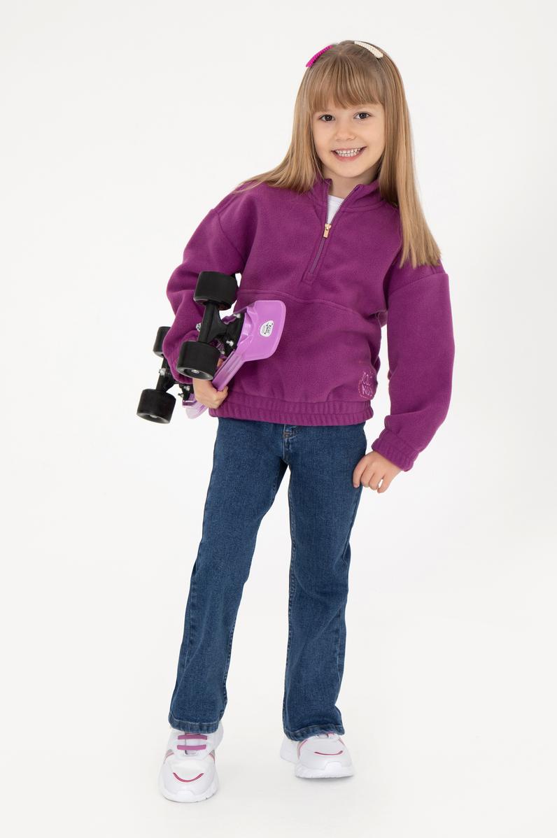 Kız Çocuk Mavi Jean Pantolon