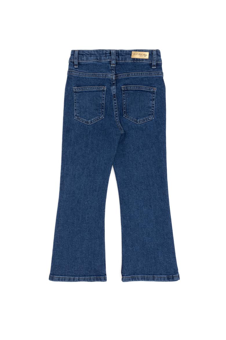 Kız Çocuk Mavi Jean Pantolon - 50298528002