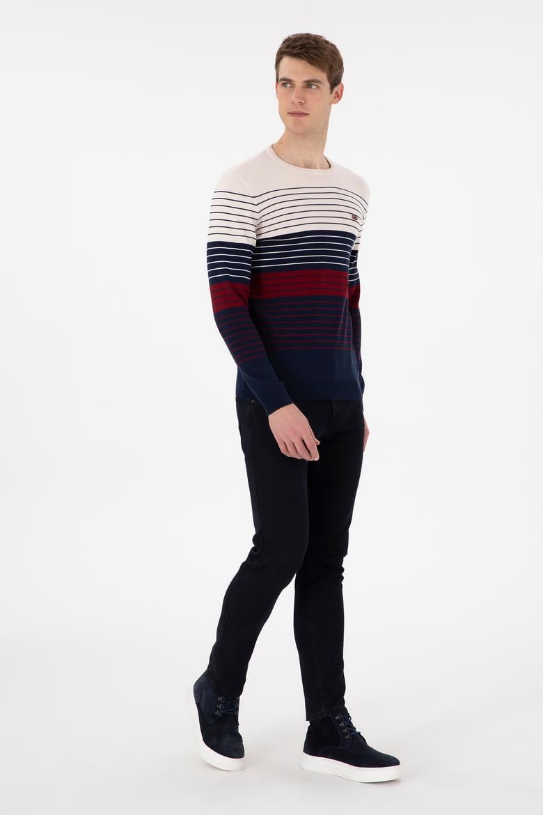 Erkek Lacivert Kazak - 50297071006