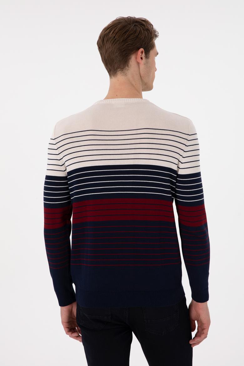 Erkek Lacivert Kazak - 50297071006