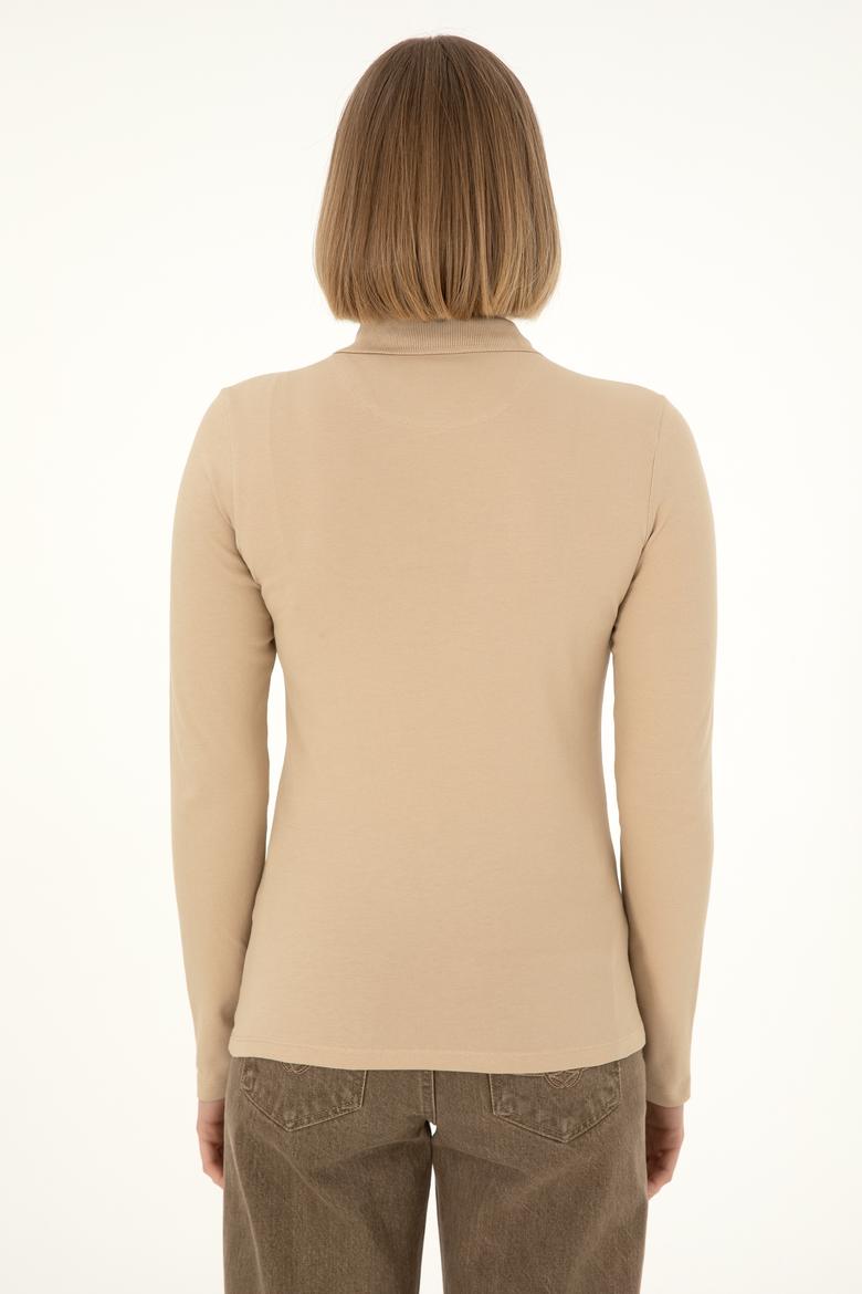 Kadın Kum Basic Sweatshirt - 50297906030