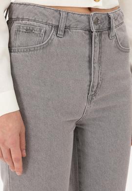 Kadın Gri Jean Pantolon - 50296433005