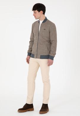 Erkek Krem Kanvas Pantolon - 50291171031