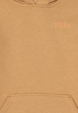 Erkek Çocuk Camel Basic Kapüşonlu Sweatshirt - 50295161019