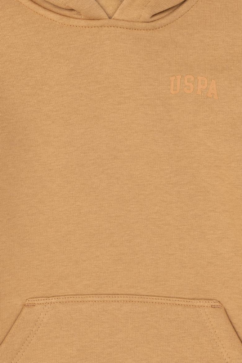 Erkek Çocuk Camel Basic Kapüşonlu Sweatshirt - 50295161019