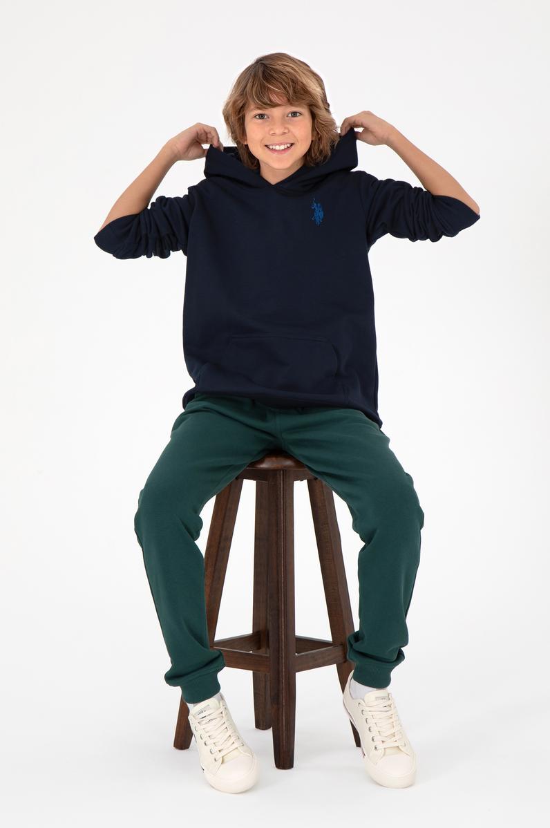 Erkek Çocuk Lacivert Basic Sweatshirt