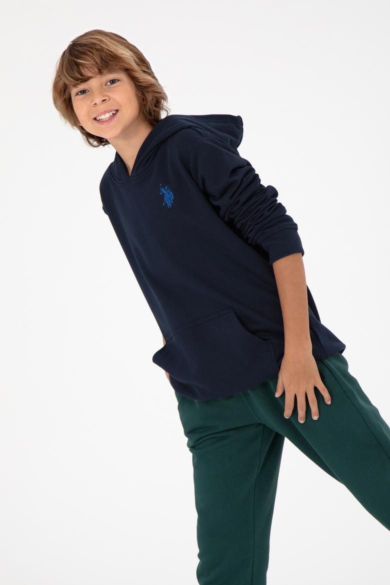 Erkek Çocuk Lacivert Basic Sweatshirt